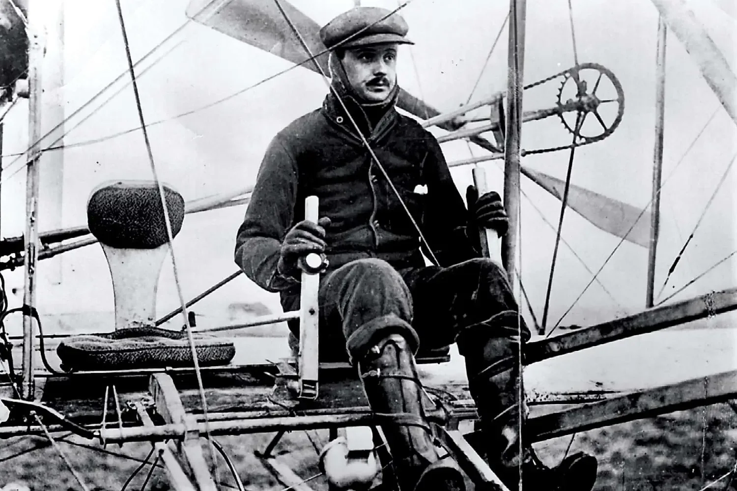 Charles Stewart Royce before his flight across the Channel