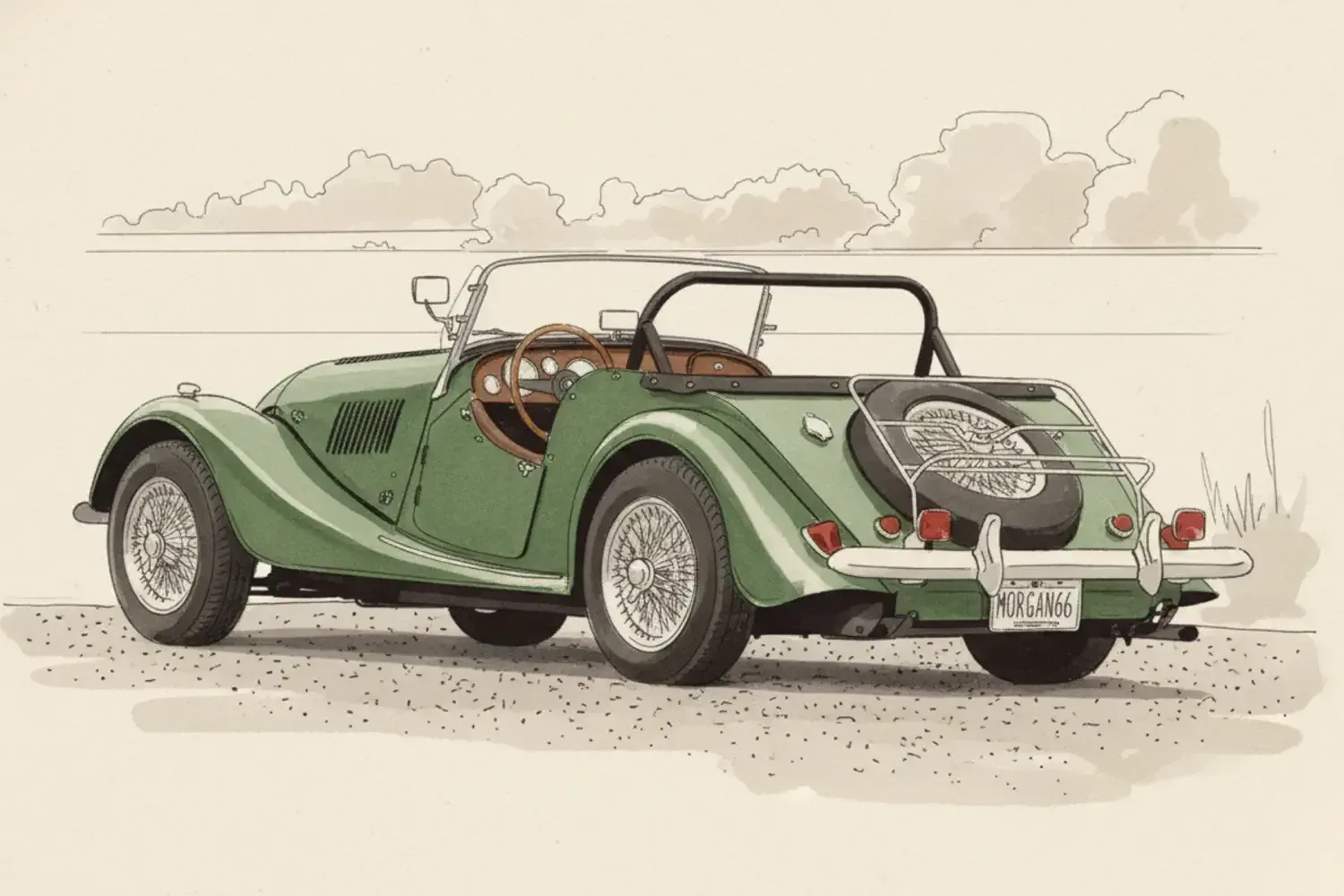 Classic car features