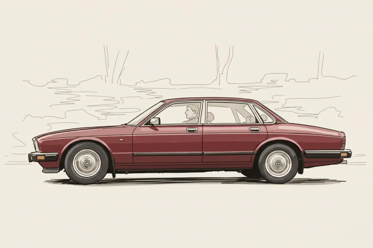 Saloon car
