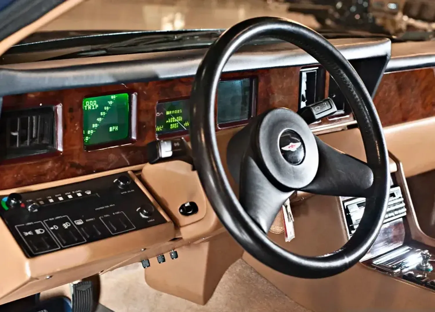 Aston Martin Lagonda dashboard